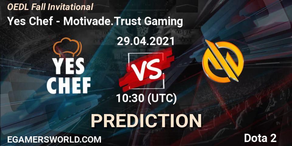 Yes Chef vs Motivade.Trust Gaming: Betting TIp, Match Prediction. 29.04.21. Dota 2, OEDL Fall Invitational
