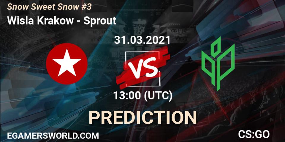 Wisla Krakow vs Sprout: Betting TIp, Match Prediction. 31.03.2021 at 13:00. Counter-Strike (CS2), Snow Sweet Snow #3