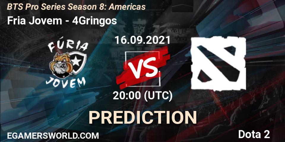 FG vs 4Gringos: Betting TIp, Match Prediction. 16.09.21. Dota 2, BTS Pro Series Season 8: Americas