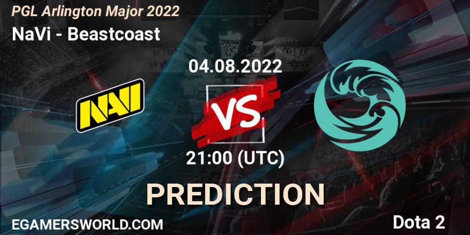 NaVi vs Beastcoast: Betting TIp, Match Prediction. 04.08.2022 at 22:28. Dota 2, PGL Arlington Major 2022 - Group Stage