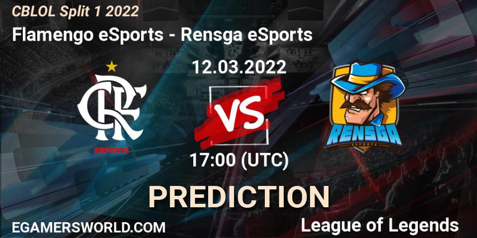 Flamengo eSports vs Rensga eSports: Betting TIp, Match Prediction. 12.03.22. LoL, CBLOL Split 1 2022