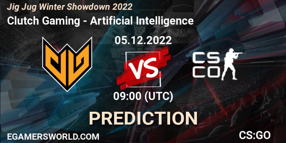Clutch Gaming vs Artificial Intelligence: Betting TIp, Match Prediction. 05.12.22. CS2 (CS:GO), Jig Jug Winter Showdown 2022
