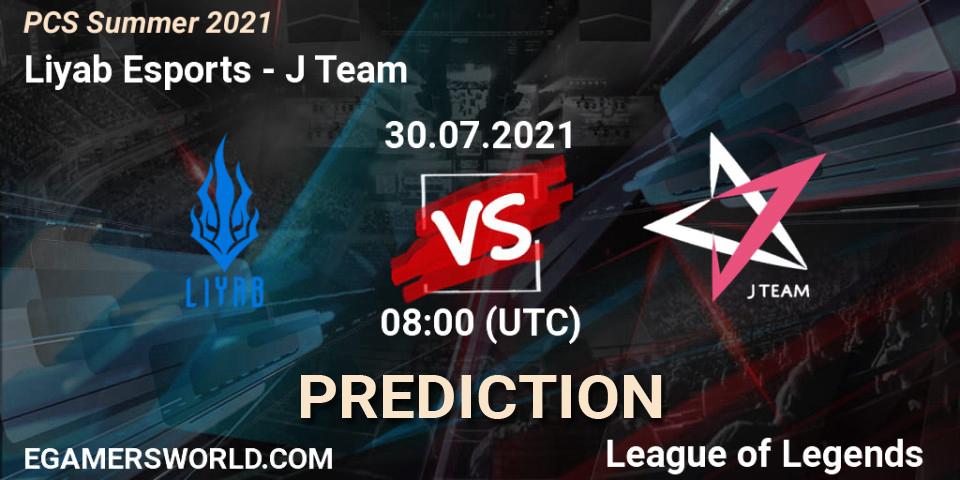Liyab Esports vs J Team: Betting TIp, Match Prediction. 30.07.21. LoL, PCS Summer 2021