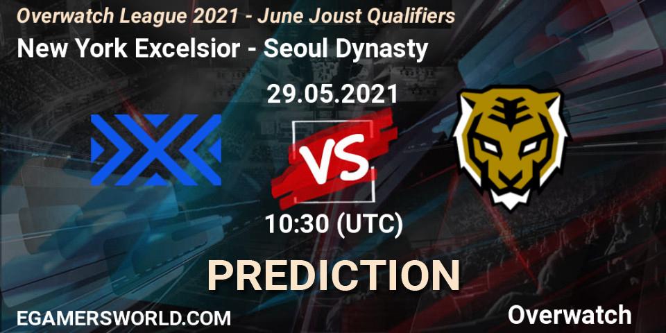 New York Excelsior vs Seoul Dynasty: Betting TIp, Match Prediction. 29.05.21. Overwatch, Overwatch League 2021 - June Joust Qualifiers