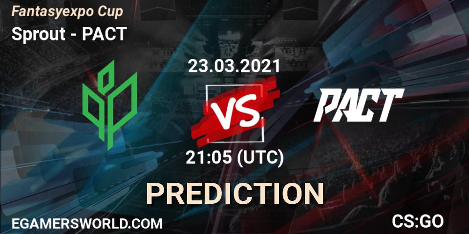 Sprout vs PACT: Betting TIp, Match Prediction. 23.03.21. CS2 (CS:GO), Fantasyexpo Cup Spring 2021