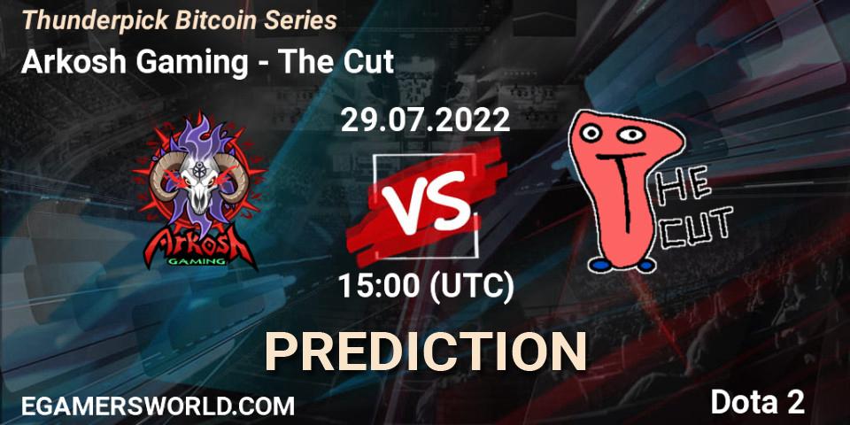 Arkosh Gaming vs The Cut: Betting TIp, Match Prediction. 29.07.2022 at 15:23. Dota 2, Thunderpick Bitcoin Series
