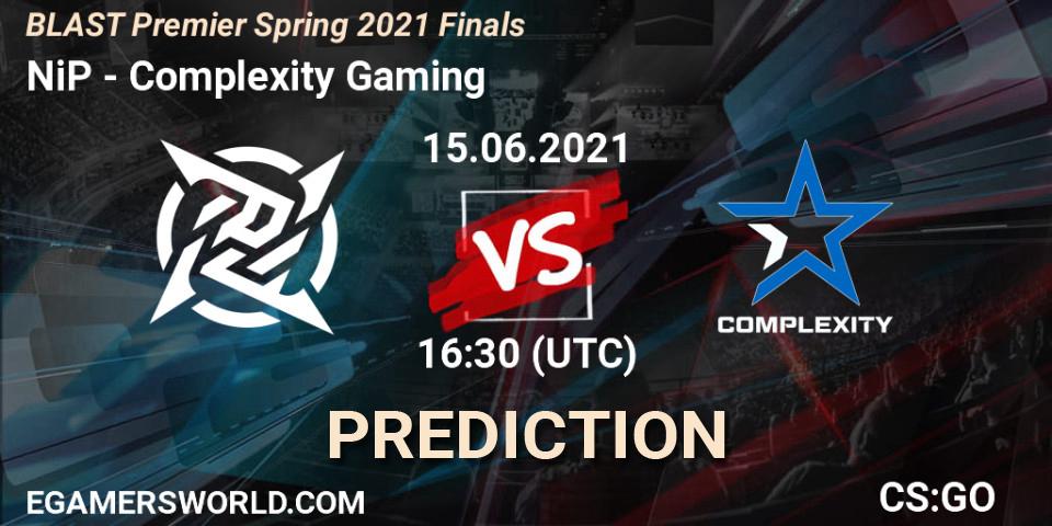 NiP vs Complexity Gaming: Betting TIp, Match Prediction. 15.06.21. CS2 (CS:GO), BLAST Premier Spring 2021 Finals
