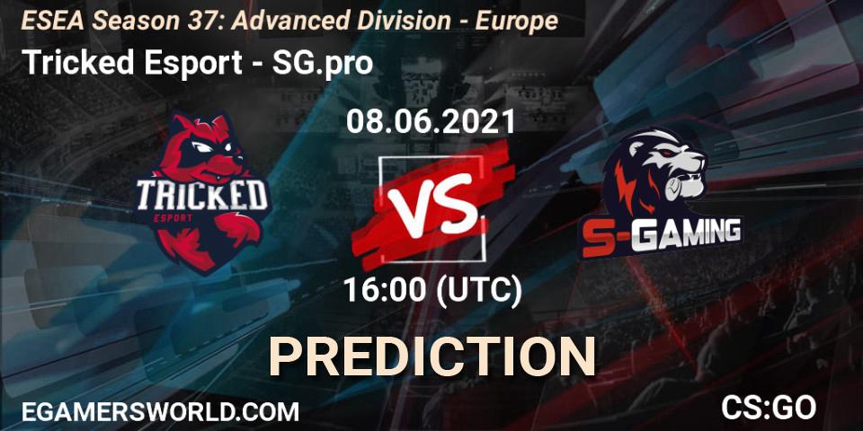 Tricked Esport vs SG.pro: Betting TIp, Match Prediction. 08.06.21. CS2 (CS:GO), ESEA Season 37: Advanced Division - Europe