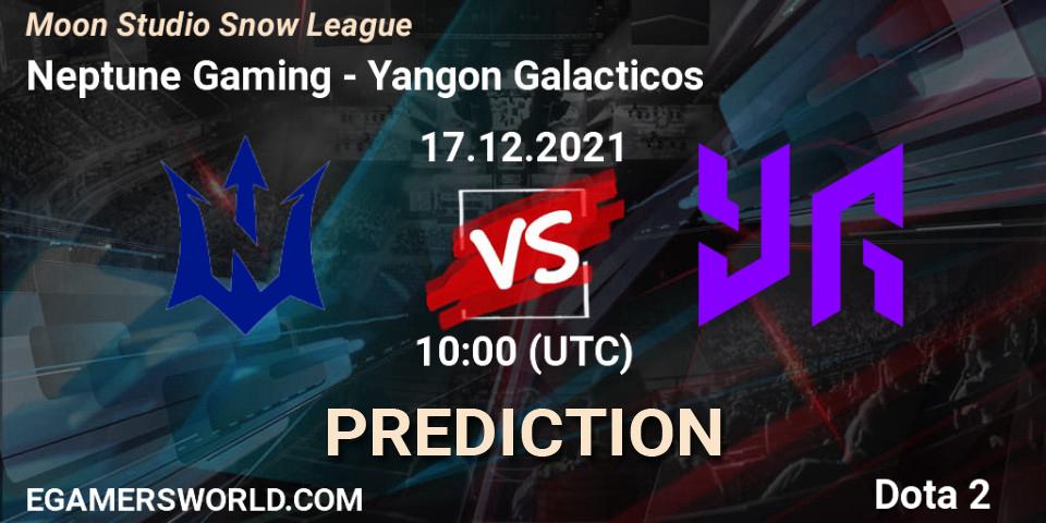 Neptune Gaming vs Yangon Galacticos: Betting TIp, Match Prediction. 17.12.2021 at 10:30. Dota 2, Moon Studio Snow League