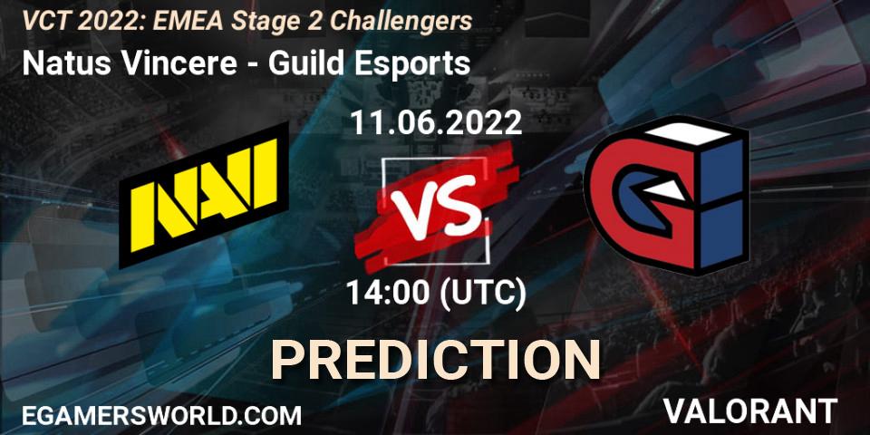 Natus Vincere vs Guild Esports: Betting TIp, Match Prediction. 11.06.2022 at 14:00. VALORANT, VCT 2022: EMEA Stage 2 Challengers