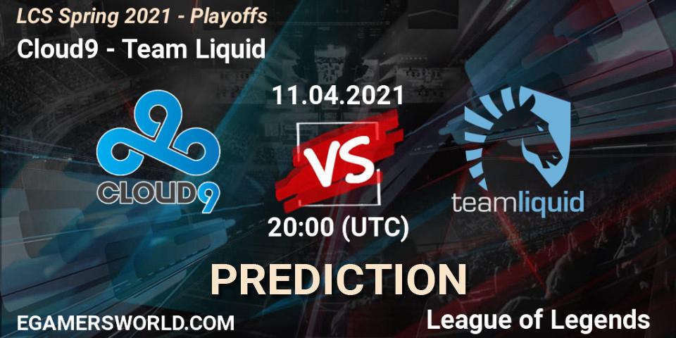 Cloud9 vs Team Liquid: Betting TIp, Match Prediction. 11.04.21. LoL, LCS Spring 2021 - Playoffs