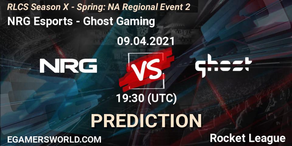 NRG Esports vs Ghost Gaming: Betting TIp, Match Prediction. 09.04.21. Rocket League, RLCS Season X - Spring: NA Regional Event 2