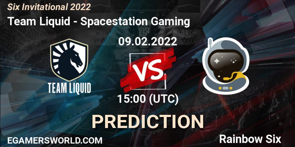 Team Liquid vs Spacestation Gaming: Betting TIp, Match Prediction. 09.02.22. Rainbow Six, Six Invitational 2022