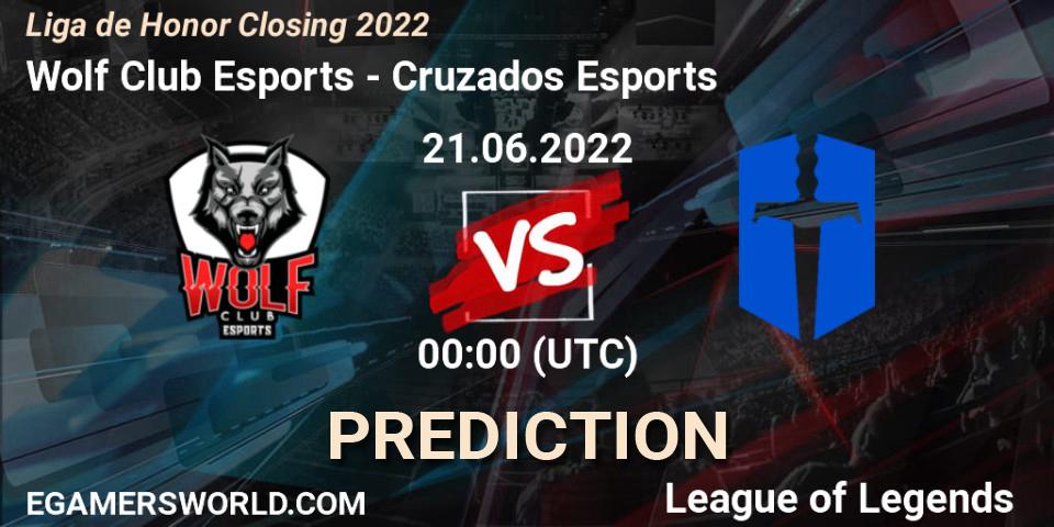 Wolf Club Esports vs Cruzados Esports: Betting TIp, Match Prediction. 21.06.22. LoL, Liga de Honor Closing 2022
