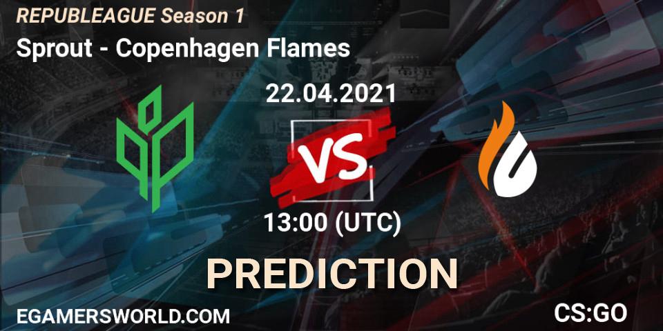Sprout vs Copenhagen Flames: Betting TIp, Match Prediction. 22.04.21. CS2 (CS:GO), REPUBLEAGUE Season 1