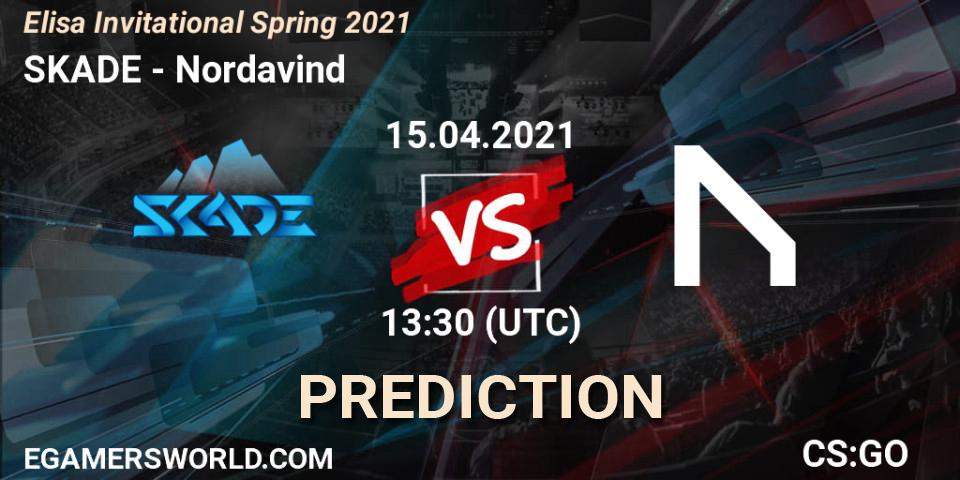 SKADE vs Nordavind: Betting TIp, Match Prediction. 15.04.21. CS2 (CS:GO), Elisa Invitational Spring 2021