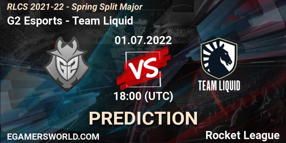 G2 Esports vs Team Liquid: Betting TIp, Match Prediction. 01.07.22. Rocket League, RLCS 2021-22 - Spring Split Major
