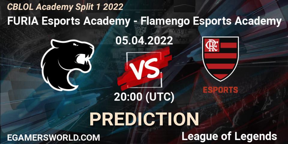 FURIA Esports Academy vs Flamengo Esports Academy: Betting TIp, Match Prediction. 05.04.2022 at 20:00. LoL, CBLOL Academy Split 1 2022