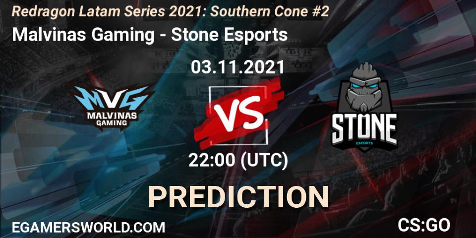 Malvinas Gaming vs Stone Esports: Betting TIp, Match Prediction. 03.11.21. CS2 (CS:GO), Redragon Latam Series 2021: Southern Cone #2