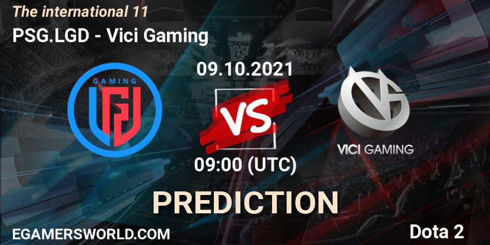 PSG.LGD vs Vici Gaming: Betting TIp, Match Prediction. 09.10.21. Dota 2, The Internationa 2021