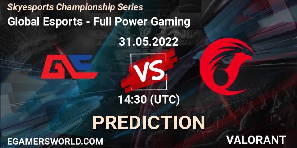 Global Esports vs Full Power Gaming: Betting TIp, Match Prediction. 31.05.2022 at 16:10. VALORANT, Skyesports Championship Series