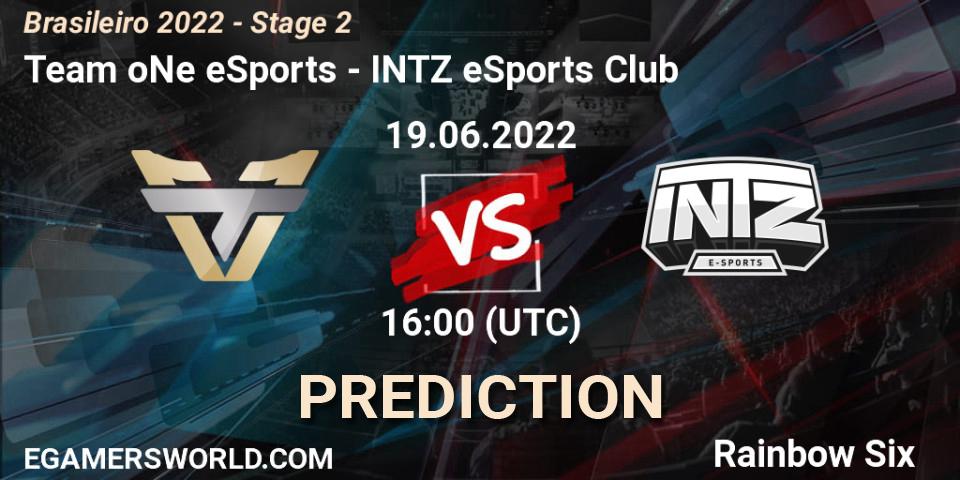 Team oNe eSports vs INTZ eSports Club: Betting TIp, Match Prediction. 19.06.22. Rainbow Six, Brasileirão 2022 - Stage 2