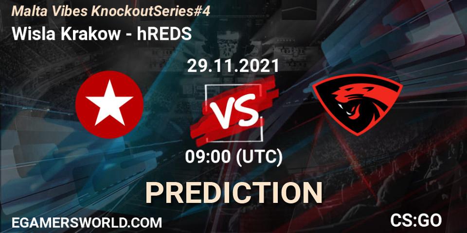 Wisla Krakow vs hREDS: Betting TIp, Match Prediction. 29.11.21. CS2 (CS:GO), Malta Vibes Knockout Series #4
