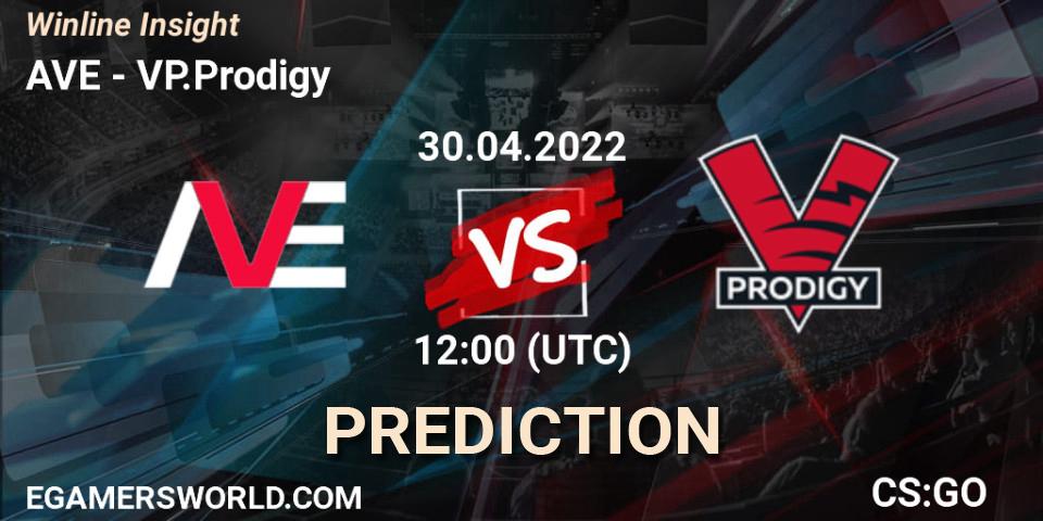 AVE vs VP.Prodigy: Betting TIp, Match Prediction. 30.04.2022 at 12:00. Counter-Strike (CS2), Winline Insight