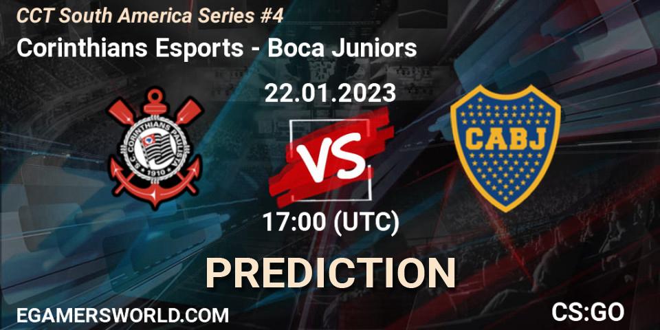 Corinthians Esports vs Boca Juniors: Betting TIp, Match Prediction. 22.01.23. CS2 (CS:GO), CCT South America Series #4