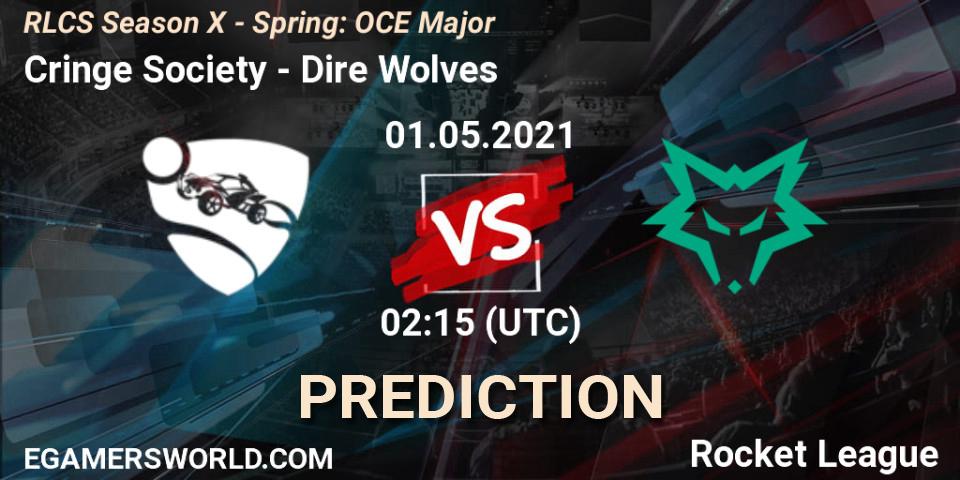 Cringe Society vs Dire Wolves: Betting TIp, Match Prediction. 01.05.2021 at 02:15. Rocket League, RLCS Season X - Spring: OCE Major