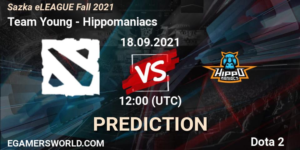 Team Young vs Hippomaniacs: Betting TIp, Match Prediction. 18.09.21. Dota 2, Sazka eLEAGUE Fall 2021