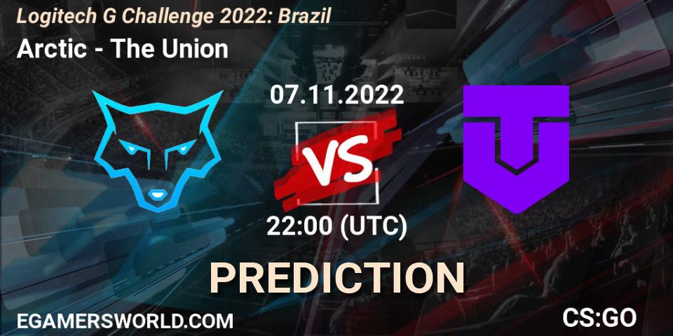 Arctic vs The Union: Betting TIp, Match Prediction. 07.11.2022 at 22:00. Counter-Strike (CS2), Logitech G Challenge 2022: Brazil