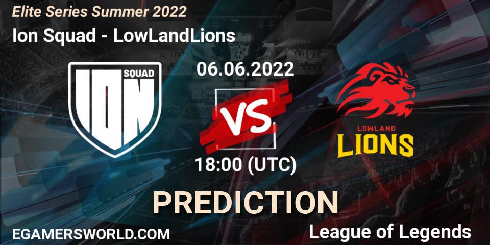 Ion Squad vs LowLandLions: Betting TIp, Match Prediction. 06.06.2022 at 18:00. LoL, Elite Series Summer 2022