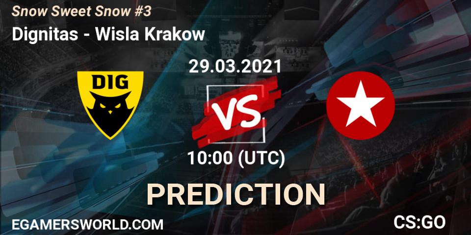 Dignitas vs Wisla Krakow: Betting TIp, Match Prediction. 29.03.2021 at 10:30. Counter-Strike (CS2), Snow Sweet Snow #3