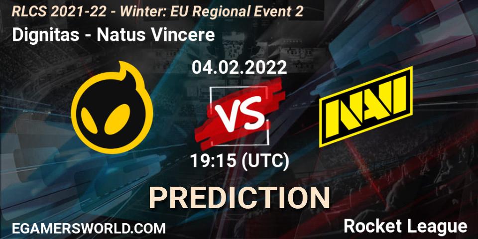Dignitas vs Natus Vincere: Betting TIp, Match Prediction. 04.02.2022 at 19:15. Rocket League, RLCS 2021-22 - Winter: EU Regional Event 2