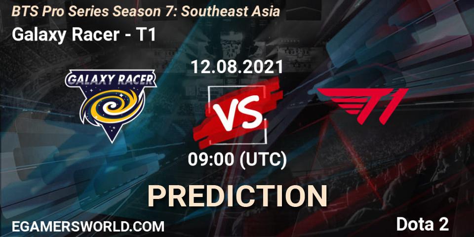 Galaxy Racer vs T1: Betting TIp, Match Prediction. 12.08.2021 at 09:23. Dota 2, BTS Pro Series Season 7: Southeast Asia