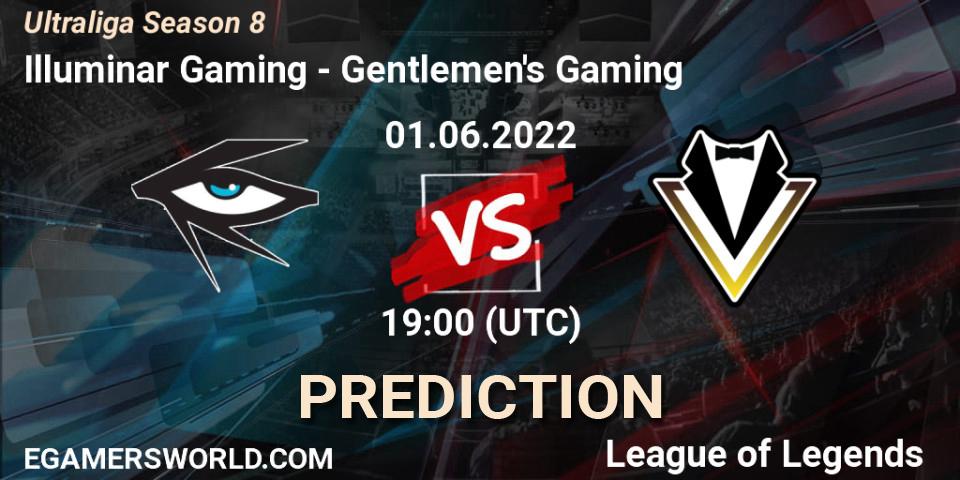 Illuminar Gaming vs Gentlemen's Gaming: Betting TIp, Match Prediction. 01.06.2022 at 19:30. LoL, Ultraliga Season 8