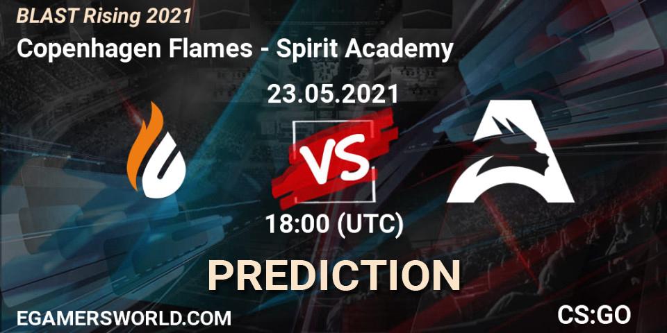 Copenhagen Flames vs Spirit Academy: Betting TIp, Match Prediction. 23.05.21. CS2 (CS:GO), BLAST Rising 2021