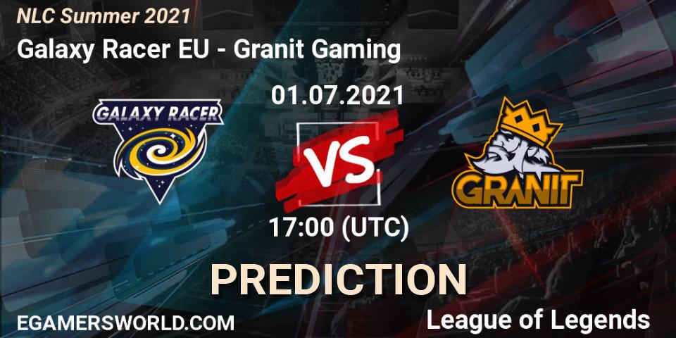 Galaxy Racer EU vs Granit Gaming: Betting TIp, Match Prediction. 01.07.21. LoL, NLC Summer 2021