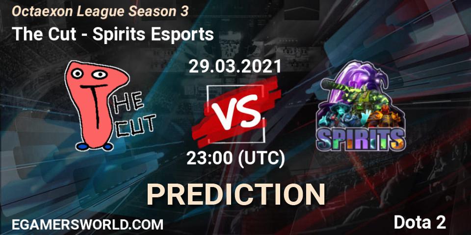 The Cut vs Spirits Esports: Betting TIp, Match Prediction. 29.03.2021 at 23:11. Dota 2, Octaexon League Season 3