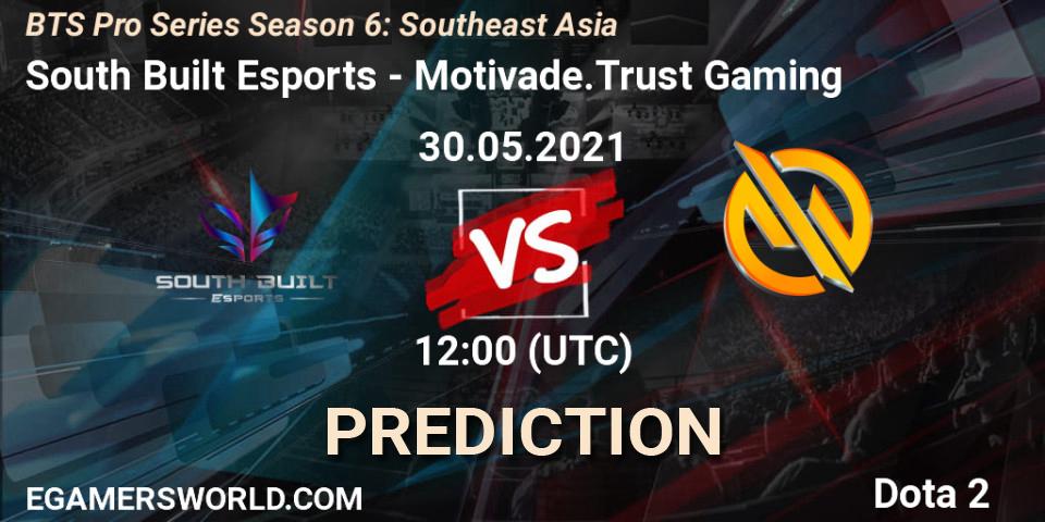 South Built Esports vs Motivade.Trust Gaming: Betting TIp, Match Prediction. 30.05.2021 at 12:44. Dota 2, BTS Pro Series Season 6: Southeast Asia