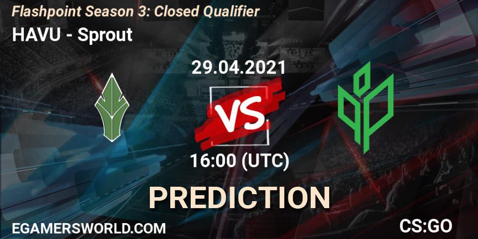 HAVU vs Sprout: Betting TIp, Match Prediction. 29.04.21. CS2 (CS:GO), Flashpoint Season 3: Closed Qualifier