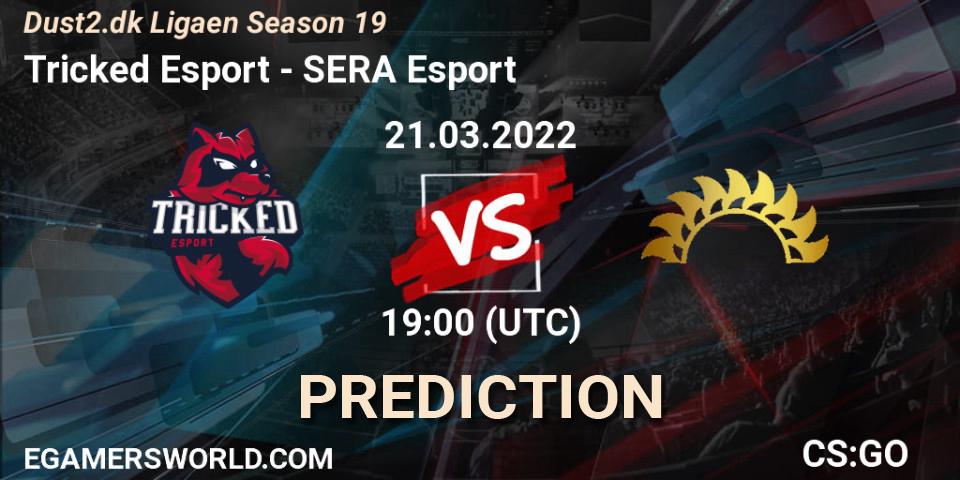 Tricked Esport vs SERA Esport: Betting TIp, Match Prediction. 21.03.2022 at 19:00. Counter-Strike (CS2), Dust2.dk Ligaen Season 19