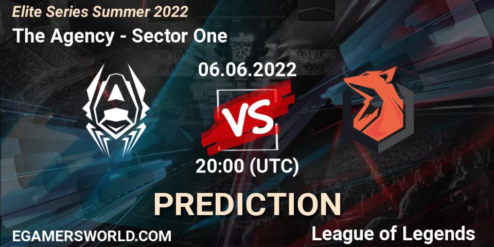 The Agency vs Sector One: Betting TIp, Match Prediction. 06.06.2022 at 20:00. LoL, Elite Series Summer 2022