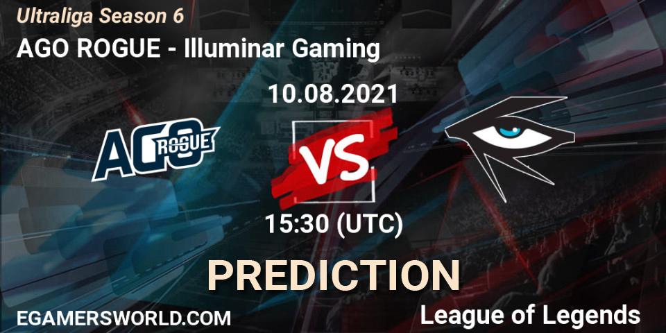 AGO ROGUE vs Illuminar Gaming: Betting TIp, Match Prediction. 10.08.2021 at 15:30. LoL, Ultraliga Season 6