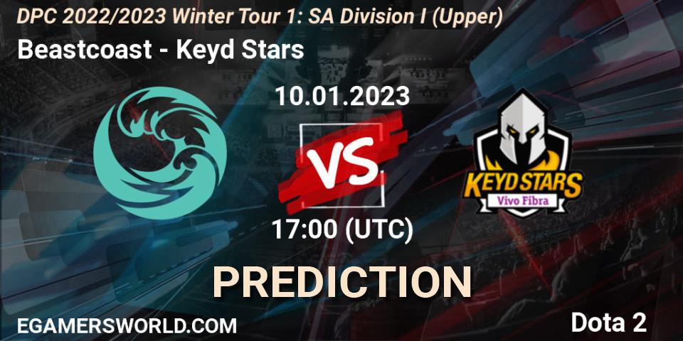 Beastcoast vs Keyd Stars: Betting TIp, Match Prediction. 10.01.2023 at 17:36. Dota 2, DPC 2022/2023 Winter Tour 1: SA Division I (Upper) 