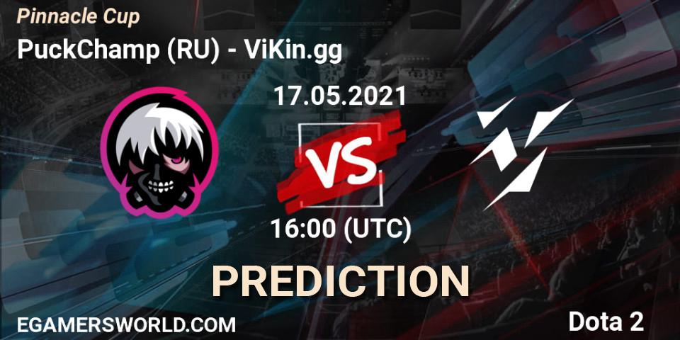 PuckChamp (RU) vs ViKin.gg: Betting TIp, Match Prediction. 17.05.2021 at 16:02. Dota 2, Pinnacle Cup 2021 Dota 2