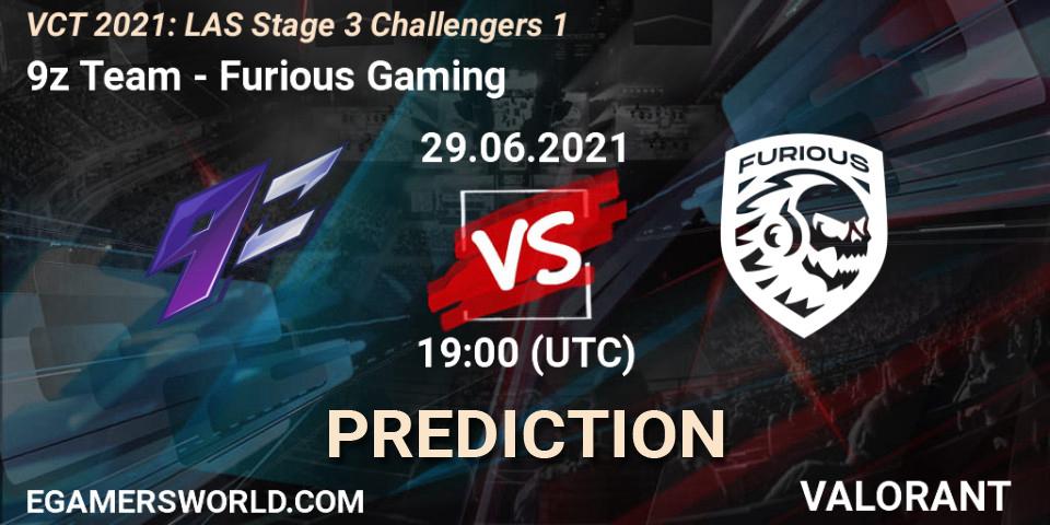 9z Team vs Furious Gaming: Betting TIp, Match Prediction. 29.06.21. VALORANT, VCT 2021: LAS Stage 3 Challengers 1