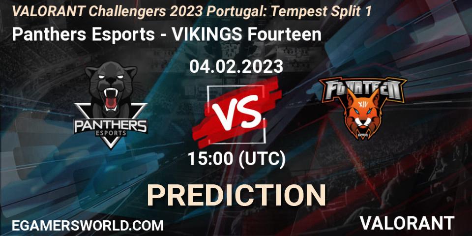 Panthers Esports vs VIKINGS Fourteen: Betting TIp, Match Prediction. 04.02.23. VALORANT, VALORANT Challengers 2023 Portugal: Tempest Split 1
