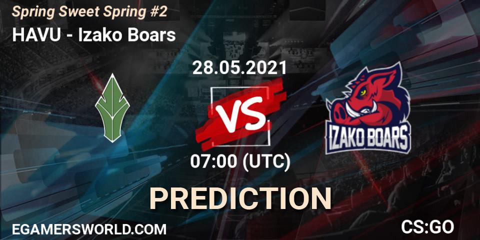 HAVU vs Izako Boars: Betting TIp, Match Prediction. 28.05.21. CS2 (CS:GO), Spring Sweet Spring #2